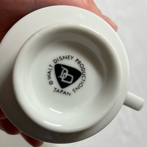 Disneyland White and Blue Castle Teacup and Saucer Set. Walt Disney Productions - Picture 3 of 3